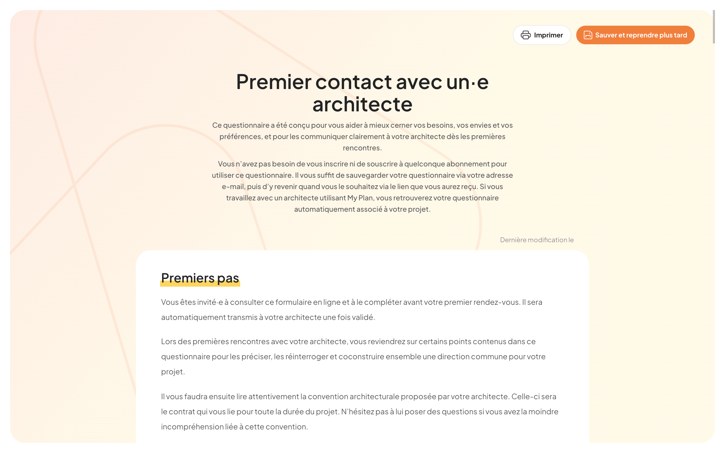 Écran 2: Formulaire de contact